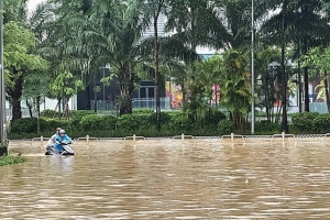 Hà Nội vẫn còn nhiều điểm ngập sâu