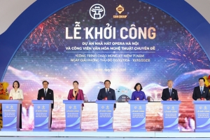 Hà Nội khởi công cầu Thượng Cát hơn 7.300 tỷ đồng nối liền đôi bờ sông Hồng
