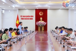 Đoàn công tác Ủy ban Khoa học, Công nghệ và Môi trường của Quốc hội khảo sát tại Quảng Ninh