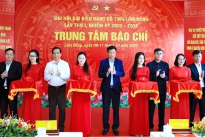 Lâm Đồng: Khai trương trung tâm báo chí phục vụ Đại hội đại biểu Đảng bộ tỉnh lần thứ I