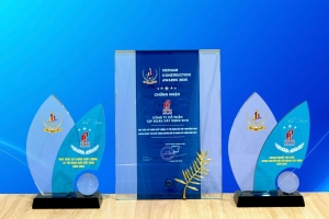 Công ty thành viên của Sunshine Group nhận cú đúp giải thưởng tại Vietnam Construction Awards 2025