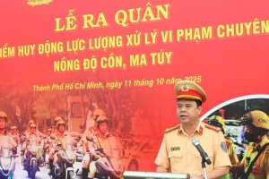 TP. HCM ra quân cao điểm xử lý nồng độ cồn, ma túy