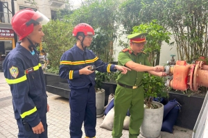 Bảo đảm an toàn phòng cháy, chữa cháy phục vụ Đại hội đại biểu Đảng bộ tỉnh Thanh Hóa lần thứ XX