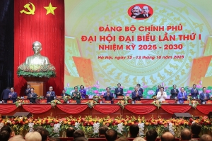 Mục tiêu tổng quát Đại hội đại biểu Đảng bộ Chính phủ lần thứ nhất