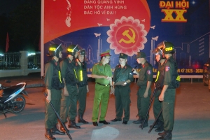 Phòng Cảnh sát cơ động sẵn sàng bảo đảm tuyệt đối an toàn Đại hội đại biểu Đảng bộ tỉnh Thanh Hoá