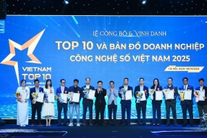 TNTech lọt Top 10 ‘Khai phá’ trên Bản đồ Doanh nghiệp Công nghệ số Việt Nam 2025