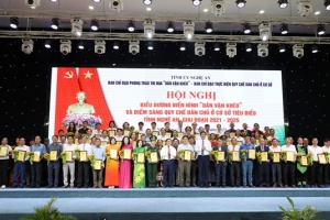 Nghệ An biểu dương 151 điển hình “Dân vận khéo” và điểm sáng thực hiện quy chế dân chủ ở cơ sở