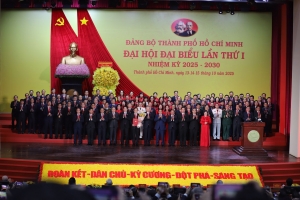 Danh sách 110 thành viên Ban Chấp hành Đảng bộ TP. HCM nhiệm kỳ 2025 - 2030
