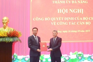 Ông Lê Ngọc Quang làm Bí thư Thành ủy Đà Nẵng