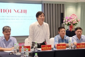 Hội nghị gặp gỡ các doanh nghiệp khai thác đất, cát trên địa bàn tỉnh Thanh Hóa