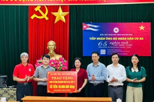 Thanh Hóa tiếp nhận hơn 19,8 tỷ đồng ủng hộ Nhân dân Cuba