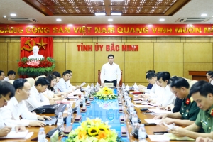 Hội nghị Ban Chấp hành Đảng bộ tỉnh Bắc Ninh lần thứ Nhất: Thông qua nhiều nội dung quan trọng