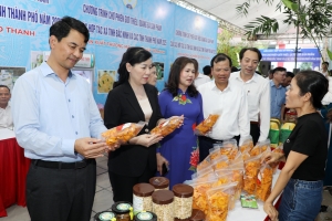 Bắc Ninh: Gần 40 gian hàng sản phẩm OCOP tham gia Chợ phiên Hợp tác xã năm 2025