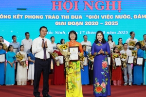 Bắc Ninh: Lan tỏa phong trào thi đua “Giỏi việc nước, đảm việc nhà”