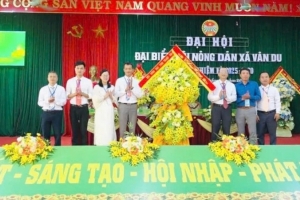 Đại Hội Đại biểu Hội Nông dân xã Vân Du nhiệm kỳ 2025 - 2030