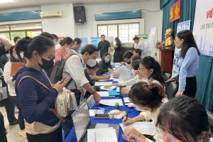 TP. HCM có hơn 161.000 trường hợp nộp hồ sơ hưởng trợ cấp thất nghiệp