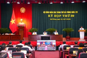Hải Phòng triệu tập Kỳ họp thứ 30 (Kỳ họp chuyên đề) HĐND thành phố khóa XVI, nhiệm kỳ 2021 - 2026