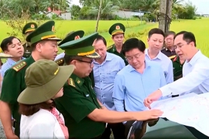 Lãnh đạo Tây Ninh kiểm tra tình hình tuyến biên giới