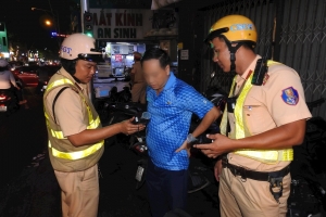 Vi phạm quy định về nồng độ cồn trên địa bàn TP. HCM ngày càng gia tăng