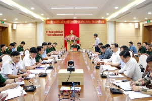 Bộ Quốc phòng làm việc với tỉnh Quảng Ninh về quản lý, sử dụng đất quốc phòng