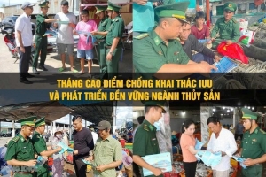 Cà Mau triển khai Tháng cao điểm chống khai thác IUU và phát triển bền vững ngành thủy sản