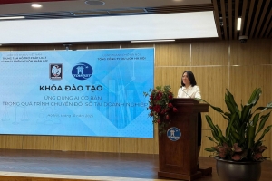 Hanoitourist tổ chức khóa đào tạo "ứng dụng AI cơ bản trong quá trình chuyển đổi số"