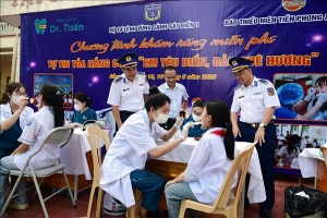 Tuổi trẻ Vùng Cảnh sát biển 1 sôi nổi các hoạt động hướng tới Ngày hội Thanh niên