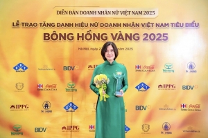 Nữ thành viên Ban Điều hành Vietcombank được vinh danh ‘Nữ Doanh nhân Việt Nam tiêu biểu’
