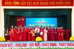 Đại hội đại biểu phụ nữ xã Tân Minh lần thứ I nhiệm kỳ 2025-2030 thành công tốt đẹp