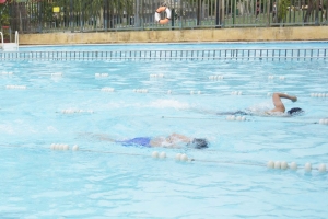 Khai mạc giải bơi thiếu niên trong chương trình Đại hội Thể dục, thể thao phường Lê Chân lần thứ I, năm 2025