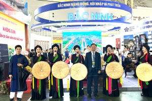 Bắc Ninh đạt giải 'Không gian trưng bày tiêu biểu' tại Hội chợ Mùa Thu 2025
