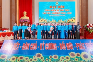 Đại hội công đoàn xã Phú Thái lần thứ I, nhiệm kỳ 2025-2030