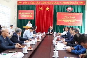 Tọa đàm kỷ niệm 31 năm thành lập Liên hiệp các Hội Khoa học và Kỹ thuật Thanh Hóa