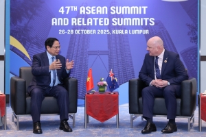 Thủ tướng New Zealand: Việt Nam là đối tác hàng đầu ở khu vực