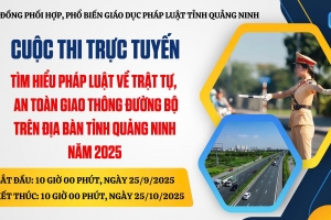 Hơn 92.500 lượt người tham gia Cuộc thi trực tuyến Tìm hiểu pháp luật về trật tự, an toàn giao thông