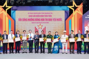 Quảng Trị tôn vinh 80 tập thể, cá nhân điển hình trong phong trào thi đua yêu nước