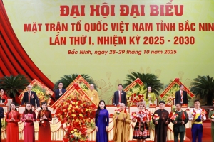 Bà Nguyễn Thị Hà được hiệp thương cử giữ chức Chủ tịch Ủy ban MTTQ Việt Nam tỉnh Bắc Ninh khóa mới