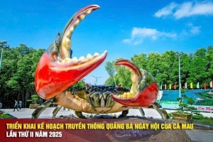 Ngày hội Cua Cà Mau – Lần thứ II năm 2025 với chủ đề “Cua Cà Mau: Hương rừng – Vị biển”
