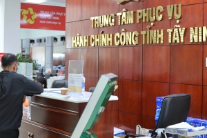 Tây Ninh chỉ đạo chấn chỉnh công tác tiếp nhận và giải quyết thủ tục hành chính tại cấp xã, phường