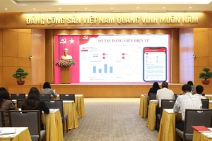 Tập huấn Sổ tay đảng viên điện tử, sẵn sàng triển khai đồng bộ trên toàn Đảng