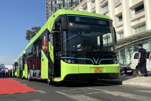 TP. HCM đặt mục tiêu đến năm 2030 sẽ có khoảng 3.600 xe buýt điện