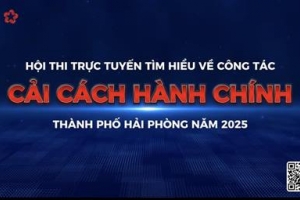 Hội thi trực tuyến tìm hiểu công tác cải cách hành chính thành phố Hải Phòng năm 2025