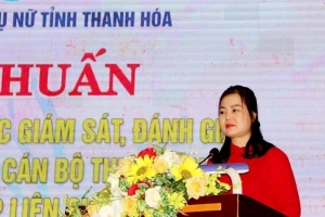 Thanh Hóa tổ chức hội nghị tập huấn nâng cao năng lực giám sát, đánh giá thực hiện Dự án 8