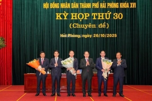 Phê chuẩn kết quả bầu 2 Phó Chủ tịch UBND TP. Hải Phòng