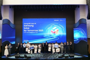 Samsung Việt Nam tổng kết và công bố kết quả cuộc thi Samsung Solve for Tomorrow 2025