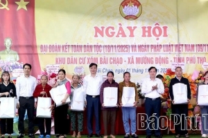 Phú Thọ: Tưng bừng Ngày hội Đại đoàn kết toàn dân tộc năm 2025 tại khu dân cư xóm Bãi Chạo
