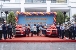 Trao giải Chương trình tri ân khách hàng “Yến sào Khánh Hòa Sanest Sanvinest - Niềm tự hào thương hiệu quốc gia 2025”