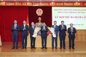 Thanh Hóa bầu bổ sung 2 Phó Chủ tịch Uỷ ban Nhân dân tỉnh