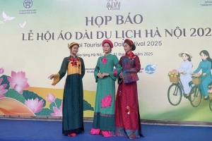 Lễ hội Áo dài Du lịch Hà Nội 2025: Tôn vinh di sản văn hóa và quảng bá hình ảnh Thủ đô
