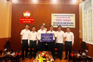 Kiểm toán nhà nước khu vực III chung tay hỗ trợ người dân bị ảnh hưởng bởi bão lũ